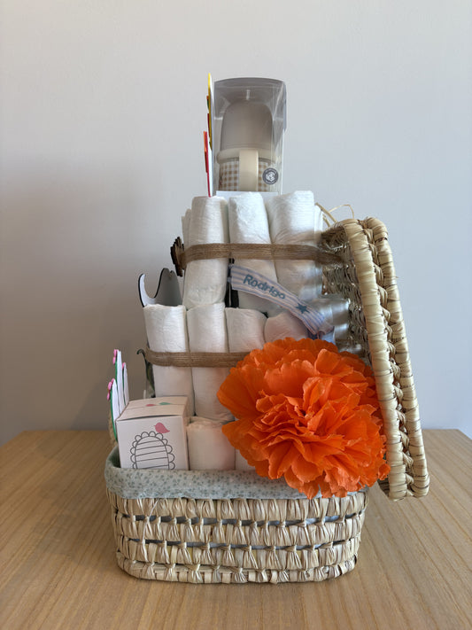 🎉 Tarta de Pañales Personalizada - Edición México 🇲🇽