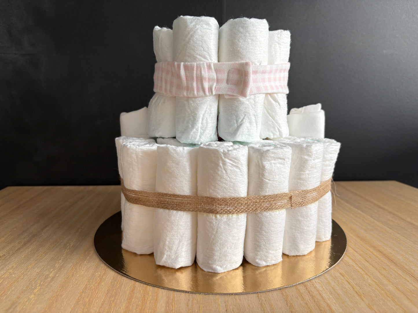 🎀 Tarta de pañales “Alicia” – Edición personalizada con amor